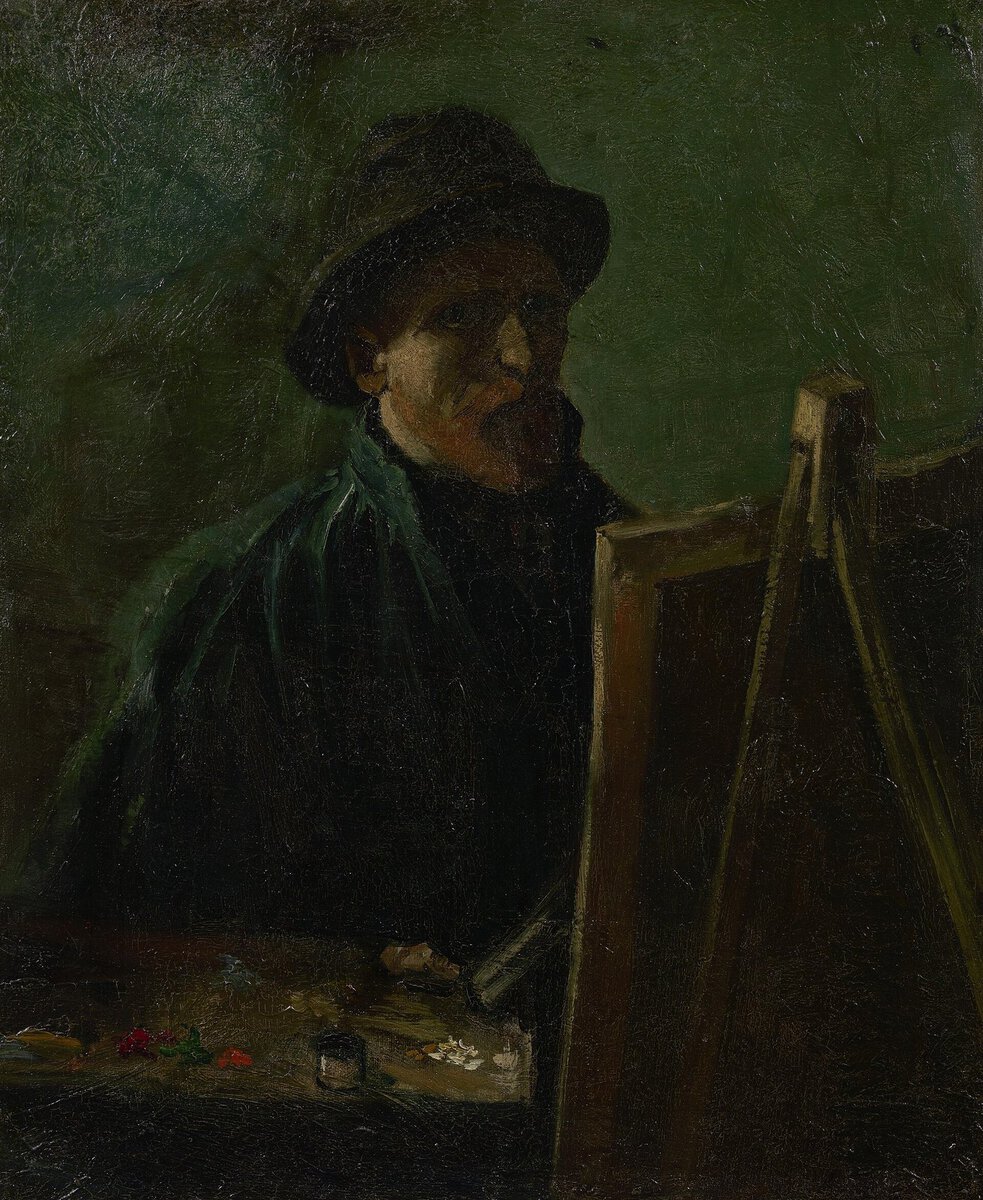 Van Gogh, Ressam Olarak Otoportre