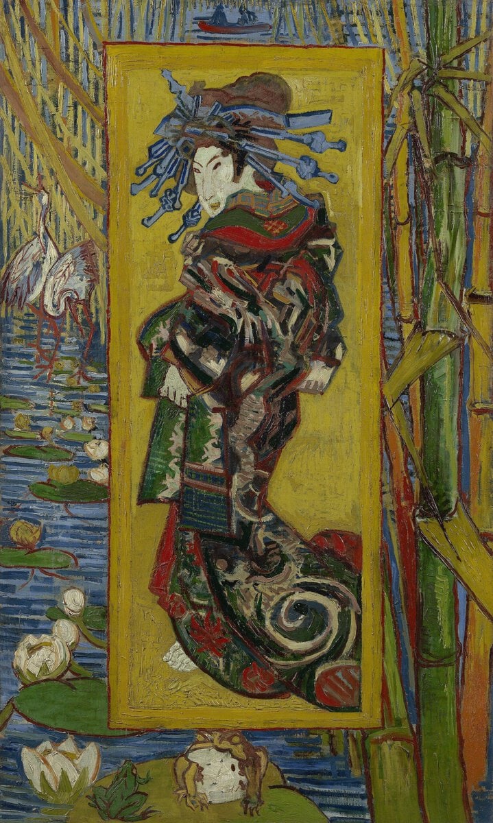 Van Gogh, Kurtizan, Eisen'den