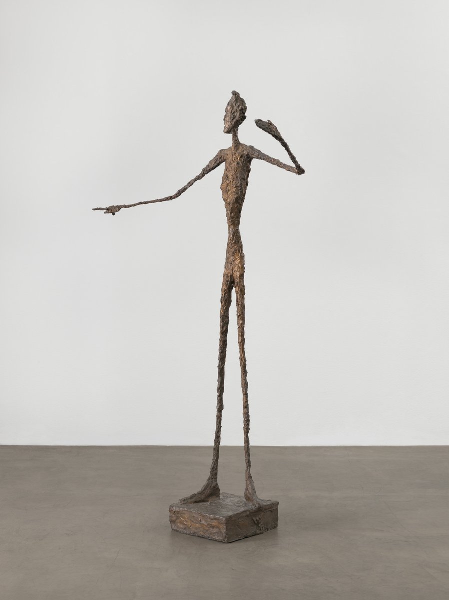 İşaret Eden Adam, Alberto Giacometti