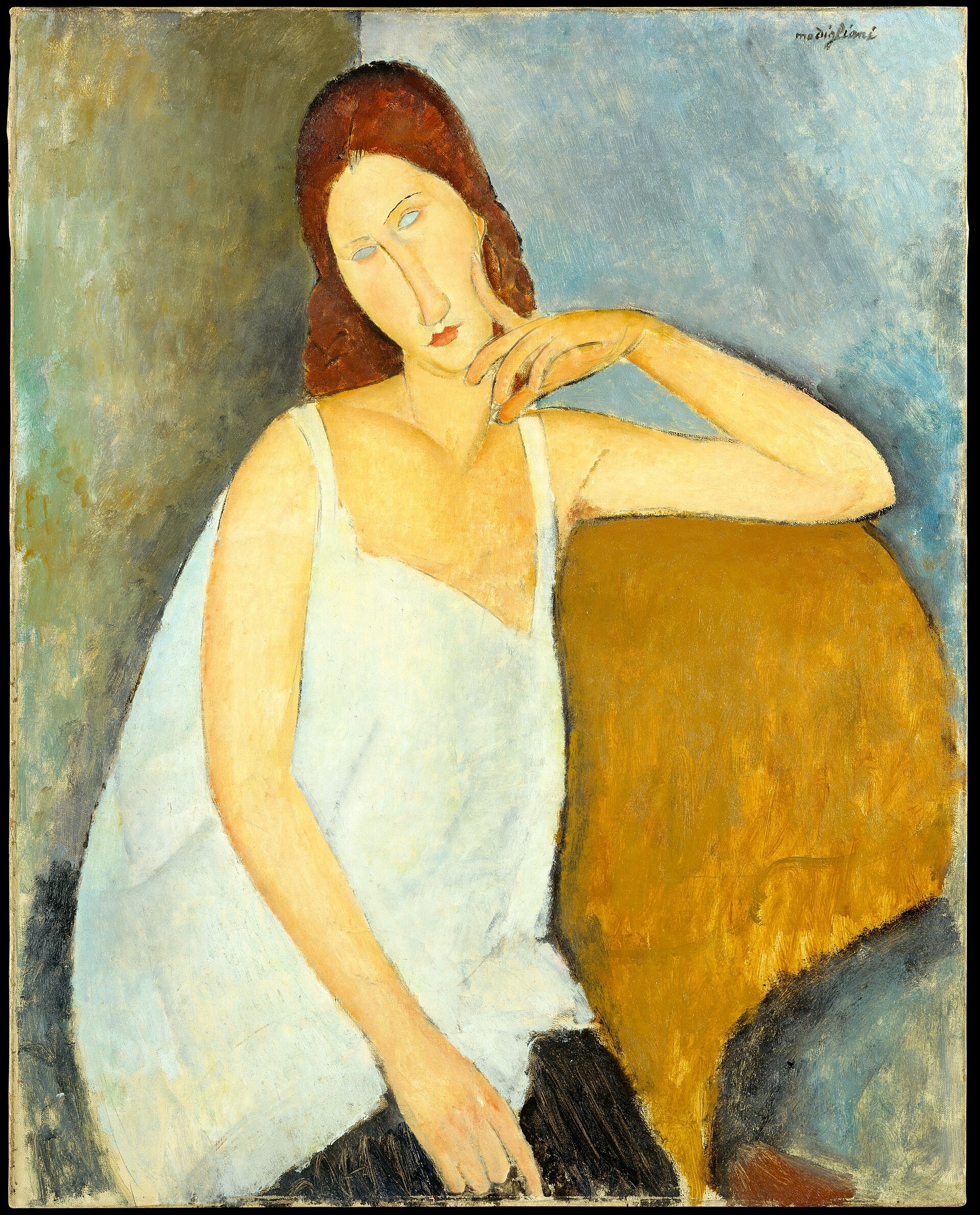Amedeo Modigliani, Jeanne Hébuterne (1919), Metropolitan Museum of Art, New York