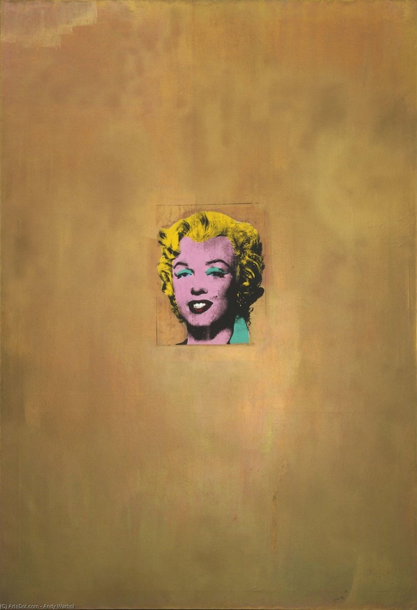 Altın Marilyn Monroe, Andy Warhol