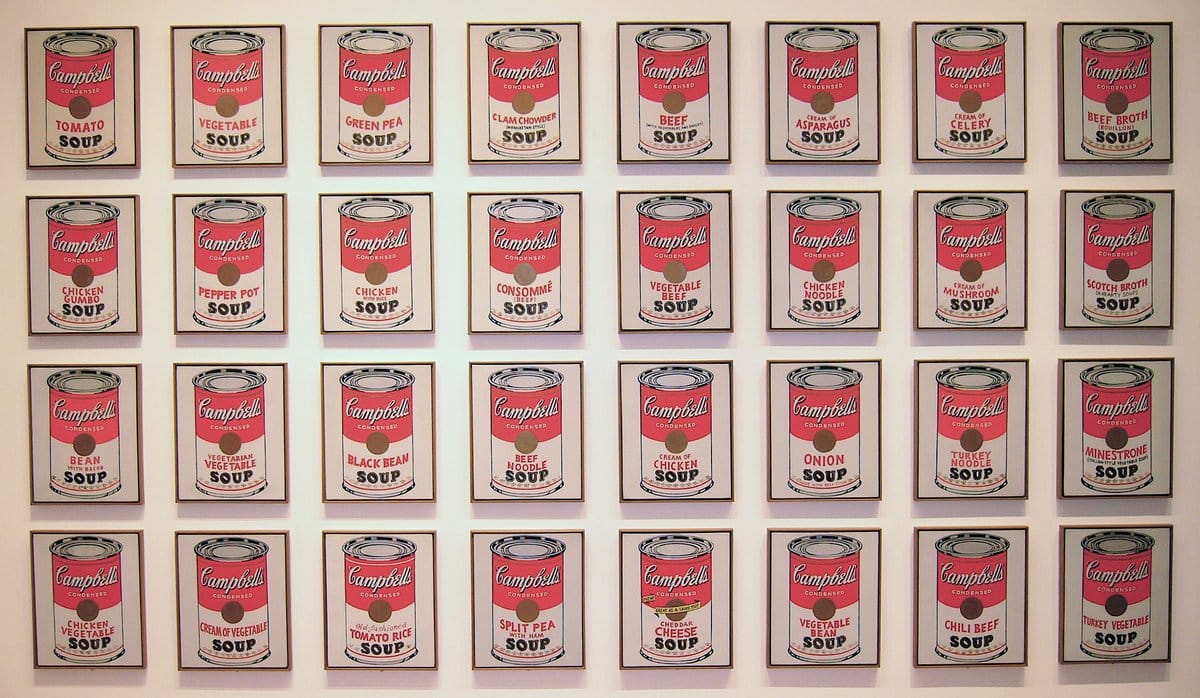 Campbell Çorba Kutuları, Andy Warhol