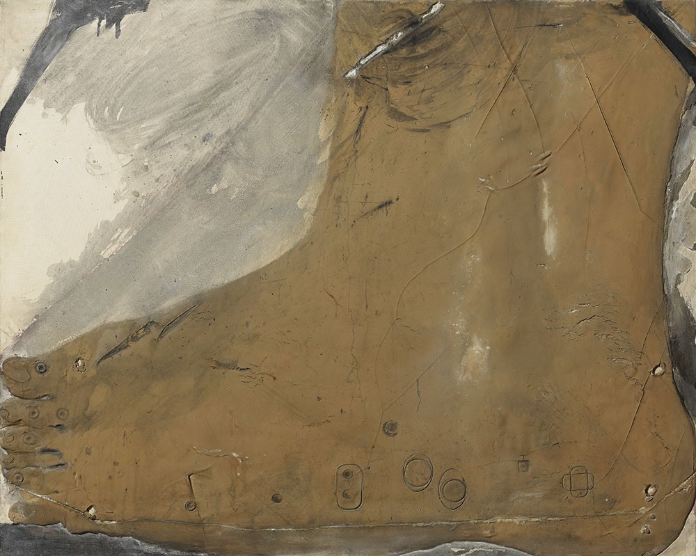 Antoni Tàpies, Ayak Biçiminde Madde