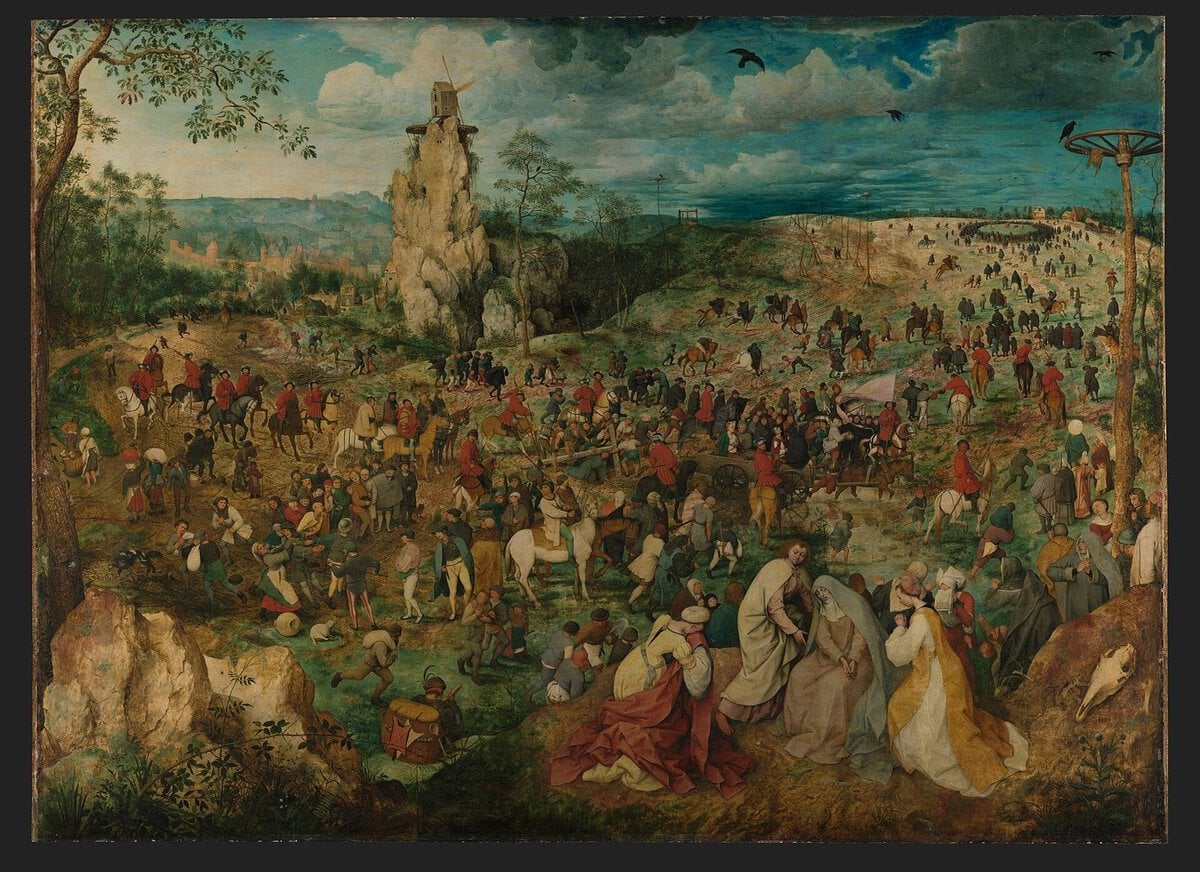 Bruegel, Golgota'ya Yürüyüş