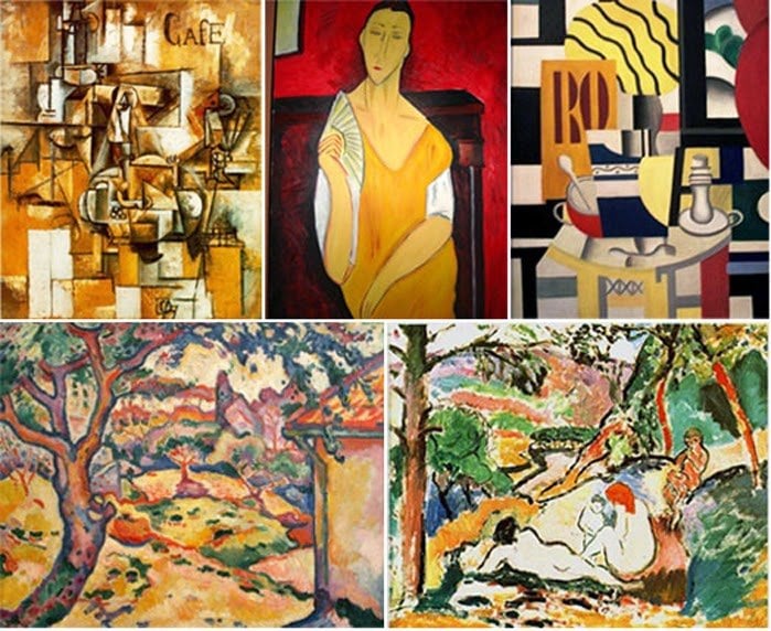 2010'da Paris Modern Sanat Müzesi'nden çalınan beş tablo: Picasso, Modigliani, Léger, Braque ve Matisse