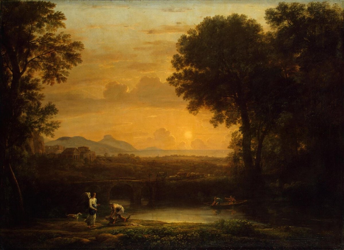 Akşam Kırları, Claude Lorrain