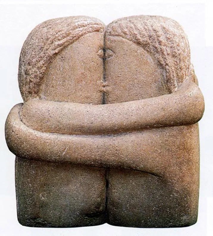 Öpücük, Constantin Brancusi