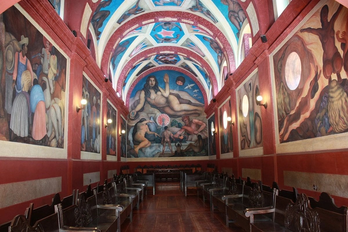 Chapingo Şapeli duvar resimleri, Diego Rivera