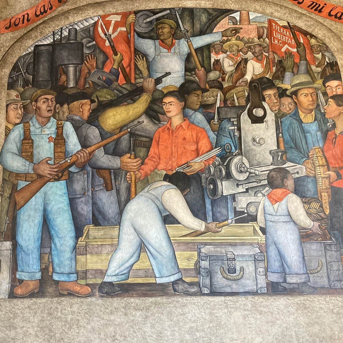 Eğitim Bakanlığı duvar resimleri, Diego Rivera