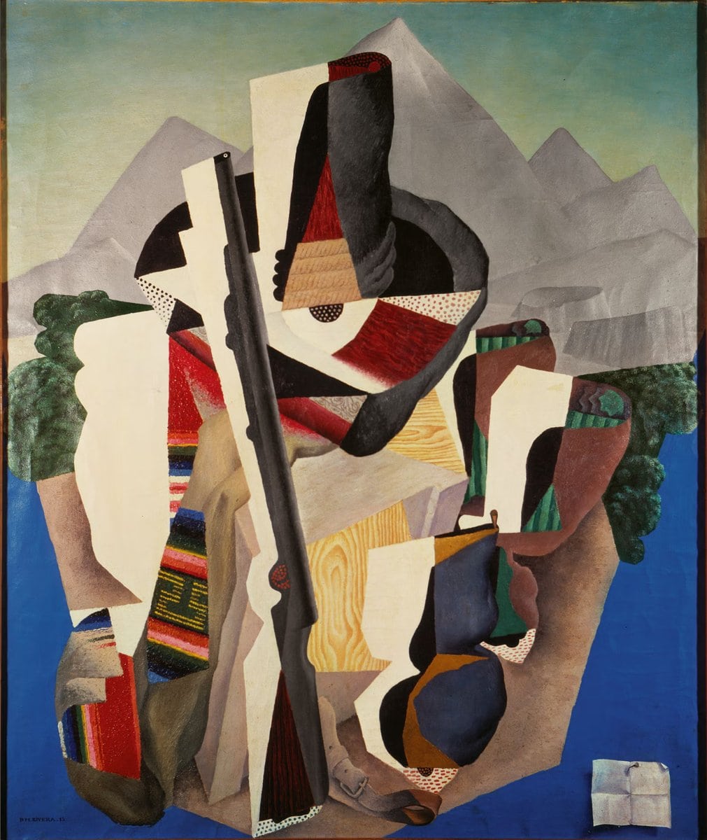 Zapatist Manzara, Diego Rivera