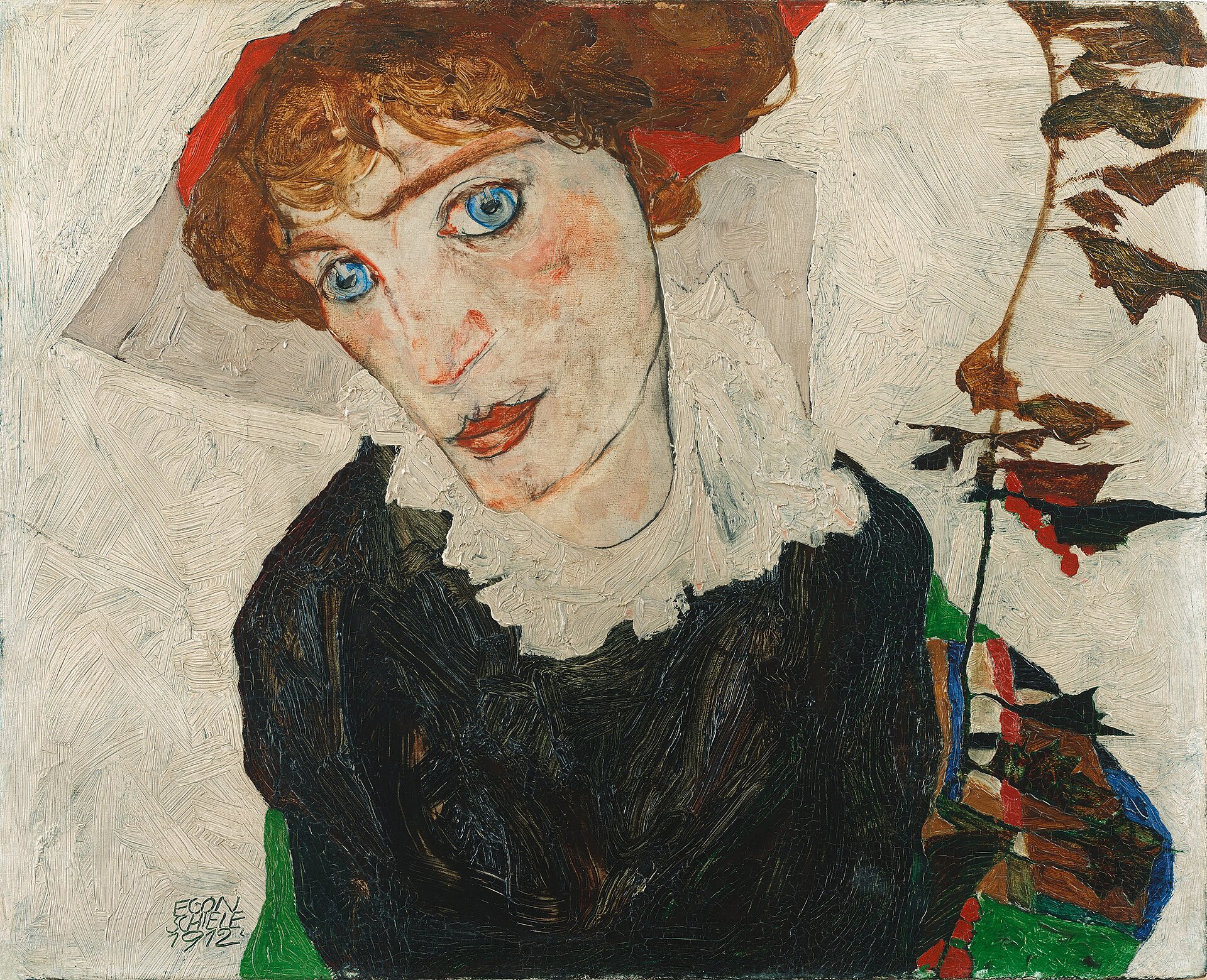 Egon Schiele, Wally Neuzil'in Portresi (1912), Leopold Müzesi, Viyana