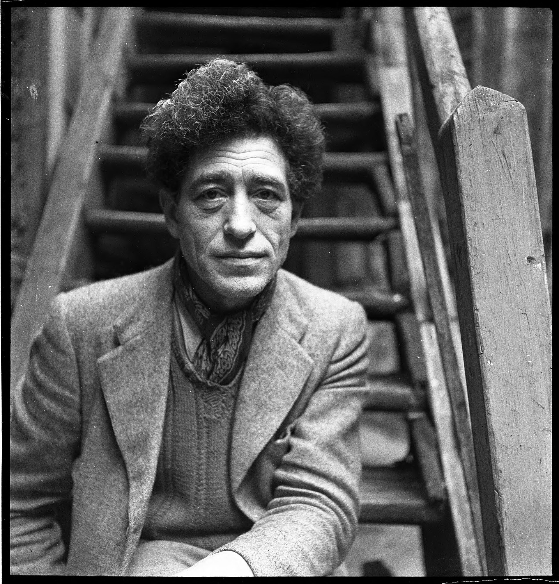 Emmy Andriesse, Alberto Giacometti (1940'ların sonu), Leiden Üniversitesi Kütüphaneleri