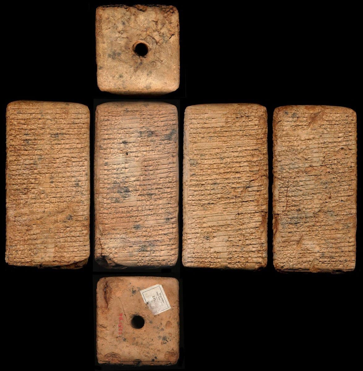 Çivi yazılı kil tablet