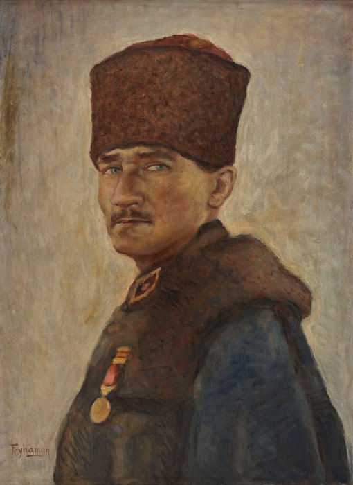 Feyhaman Duran, Kalpaklı Atatürk
