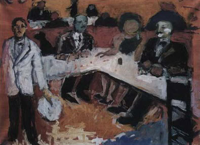Fikret Mualla, Garson