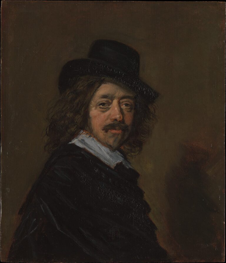Frans Hals'ın kayıp otoportresinden yapılmış kopya, 1650'ler