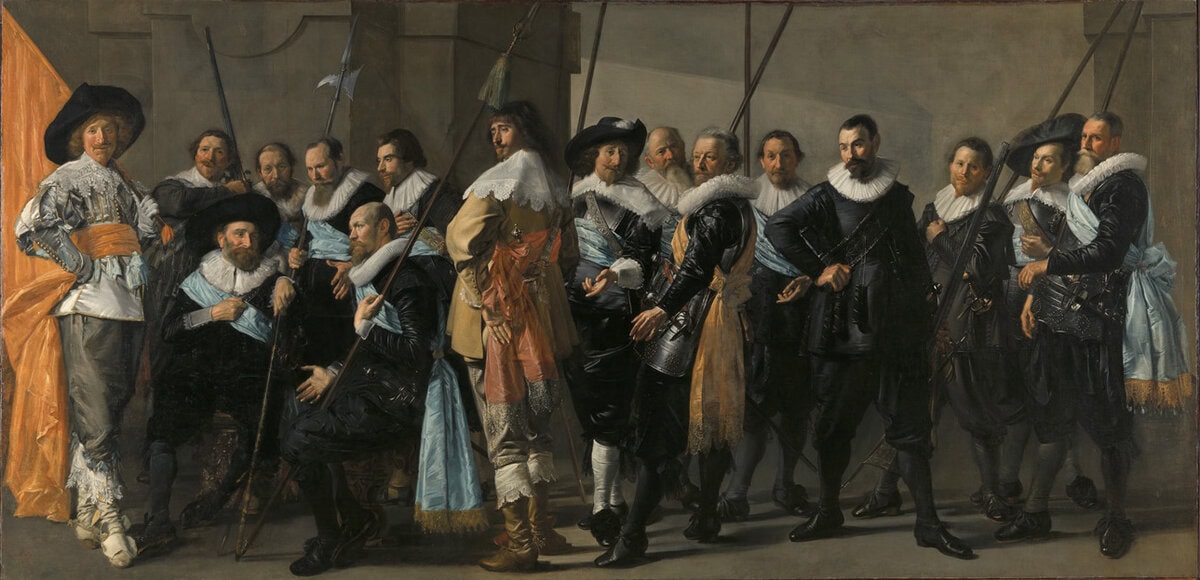 Cılız Bölük, Frans Hals ve Pieter Codde, 1633–1637
