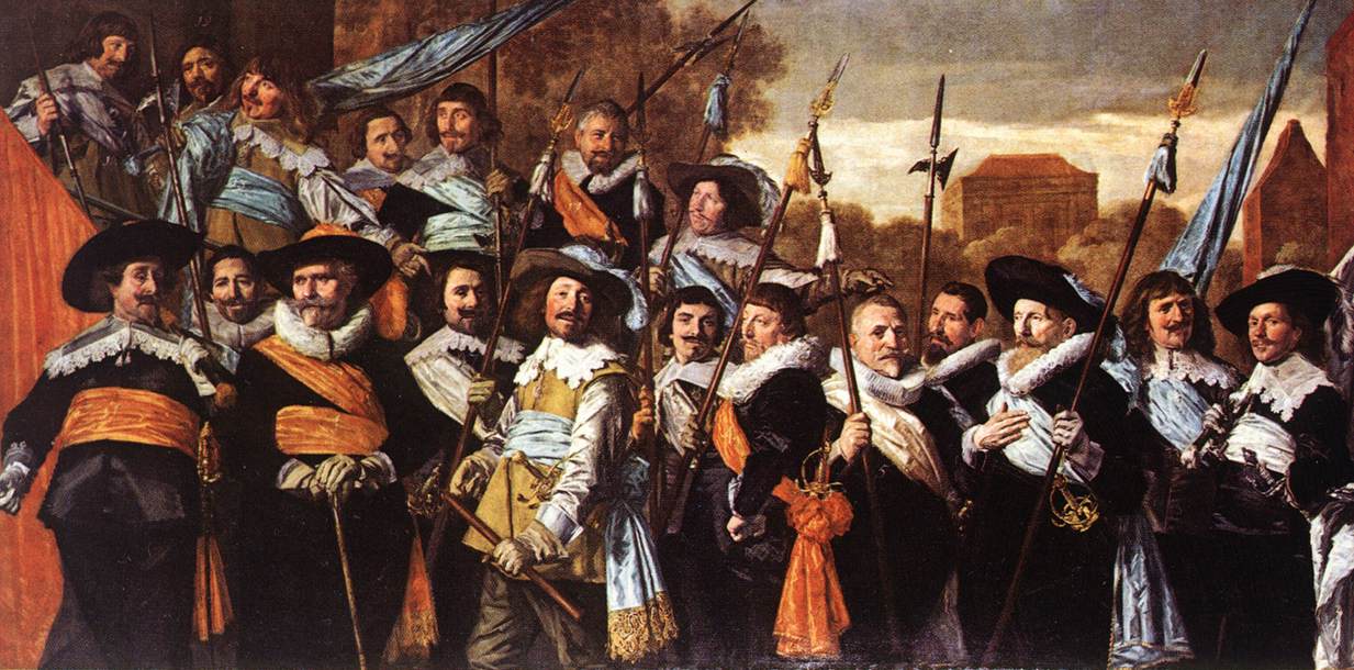 Aziz George Milis Bölüğü Subay ve Çavuşları, Frans Hals, 1639
