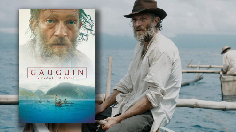 Gauguin filminin afişi ve sahne görüntüsü