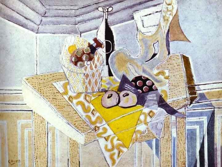 Sarı Masa Örtüsü, Georges Braque