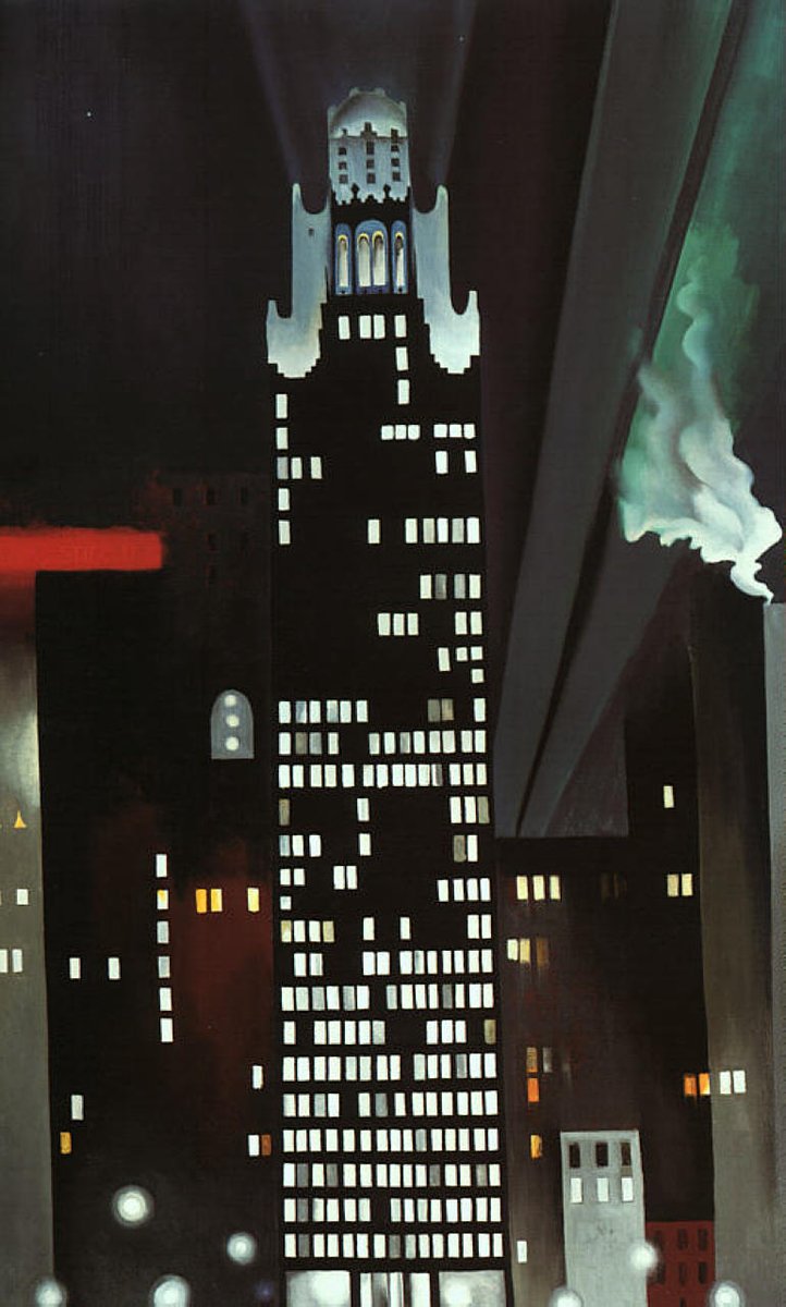 Radiator Binası, Gece, New York, Georgia O'Keeffe