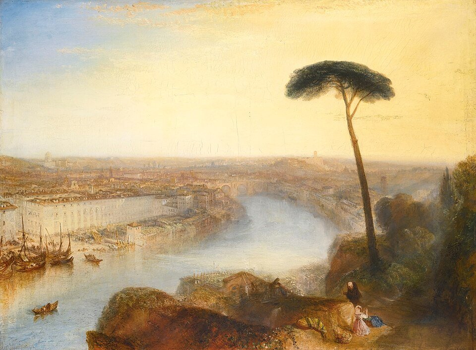 Turner, Aventino Tepesi'nden Roma (1835)