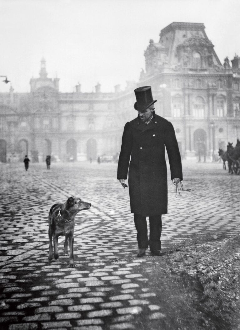 Gustave Caillebotte'un kardeşi Martial Caillebotte tarafından çekilmiş fotoğrafı, yaklaşık 1892