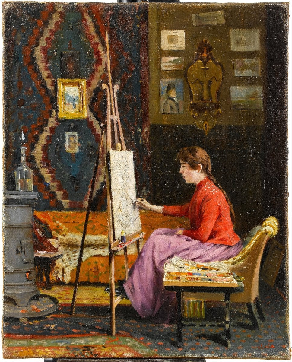 Ressam Kız ve Atölyesi, Halil Paşa