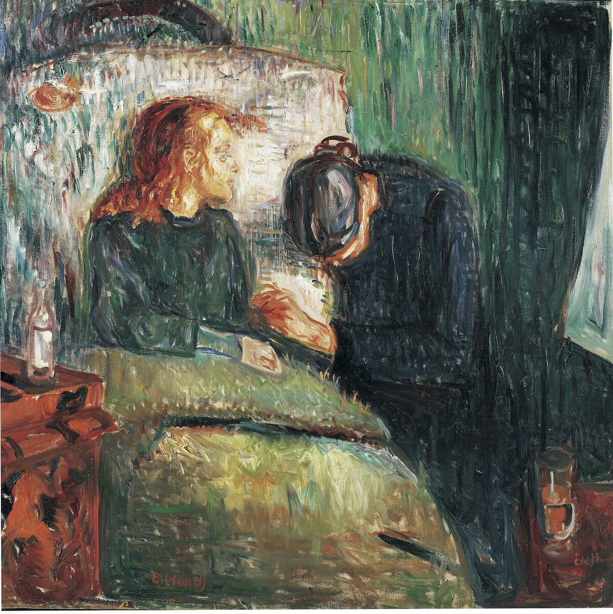 Edvard Munch'un Hasta Çocuk tablosu, 1907