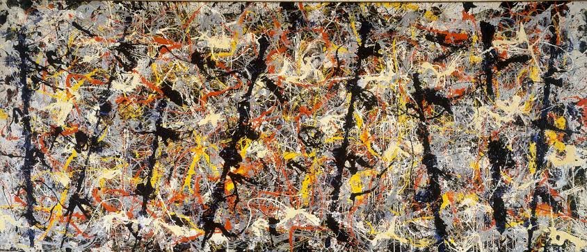 Mavi Direkler (Sayı 11), Jackson Pollock