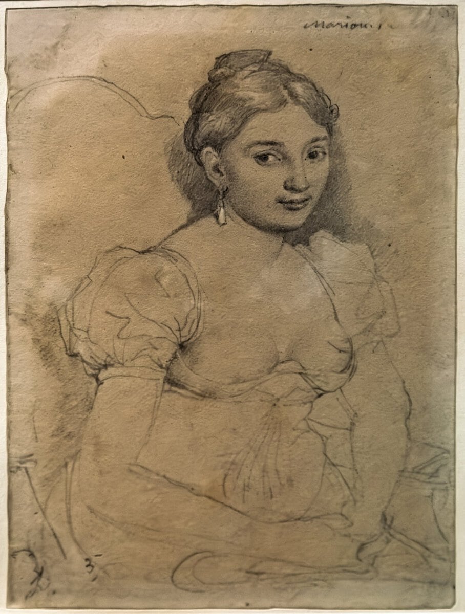 Çizimleri ve portre eskizleri, Jean-Auguste-Dominique Ingres