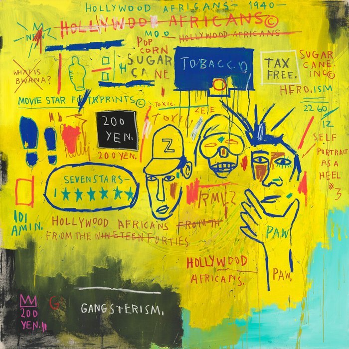 Jean-Michel Basquiat, Hollywood Afrikalıları
