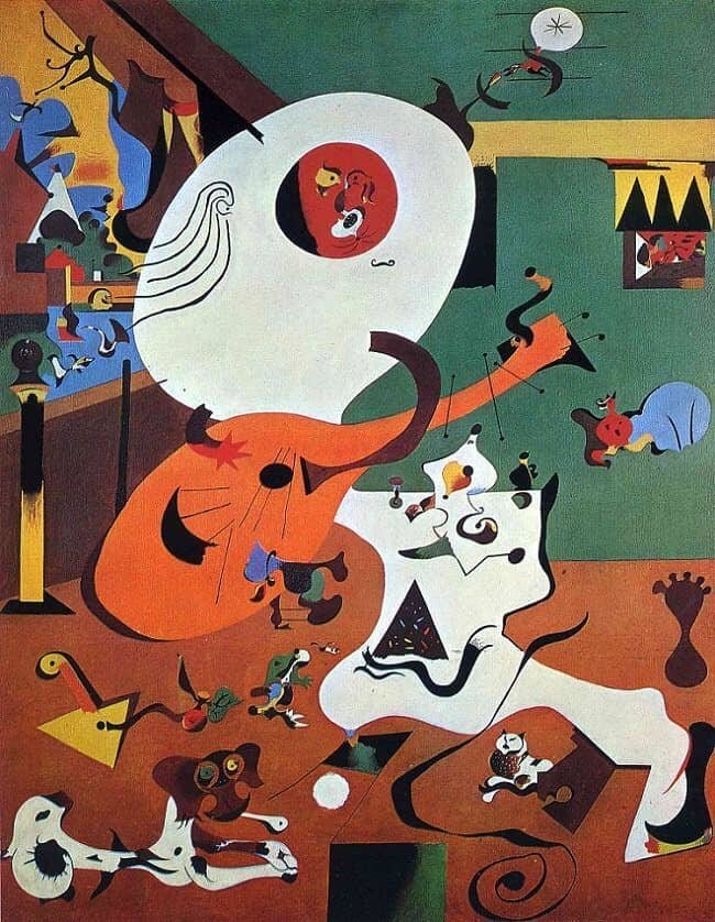 Hollanda İç Mekanı I, Joan Miro