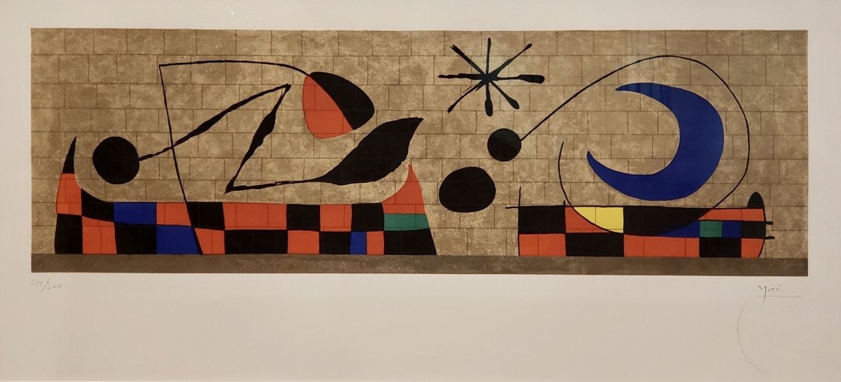 UNESCO Duvarları: Ay Duvarı ve Güneş Duvarı, Joan Miro