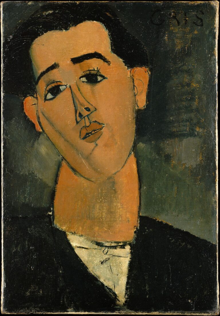 Amedeo Modigliani'nin yaptığı Juan Gris portresi, 1915