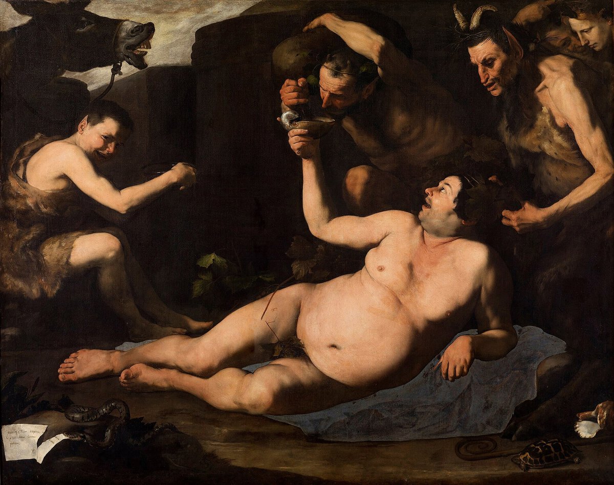 Sarhoş Silenos, Jusepe de Ribera, 1626
