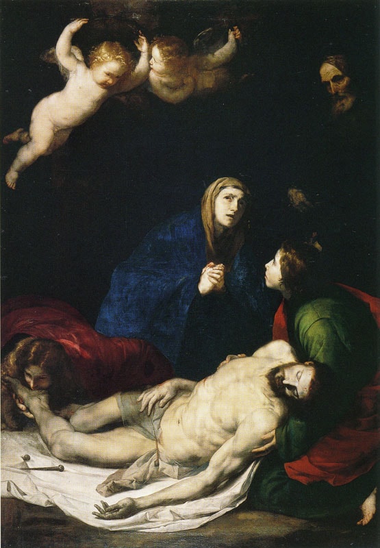 Pieta, Jusepe de Ribera, 1637