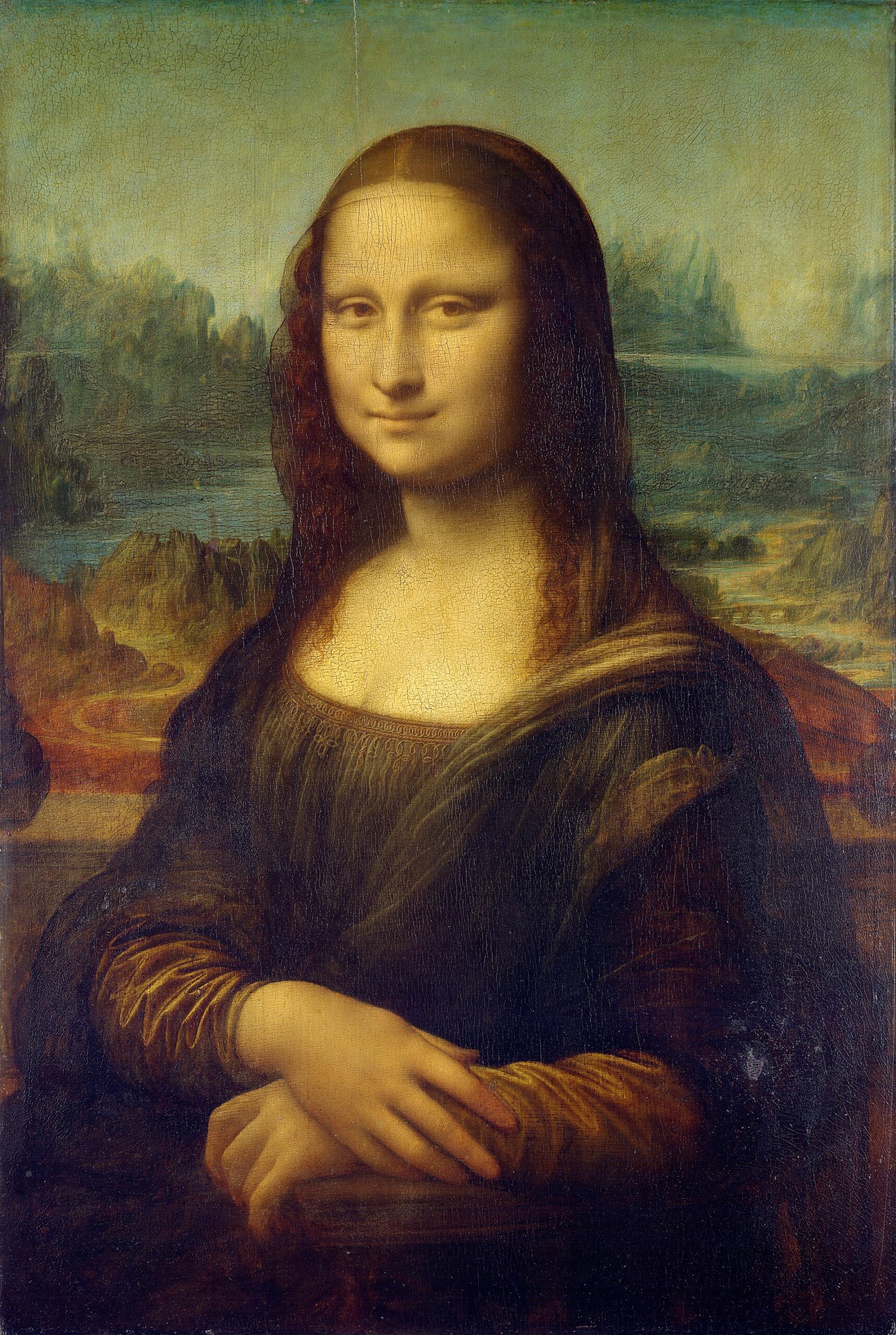 Leonardo da Vinci, Mona Lisa (yaklaşık 1503-1519), Louvre Müzesi, Paris