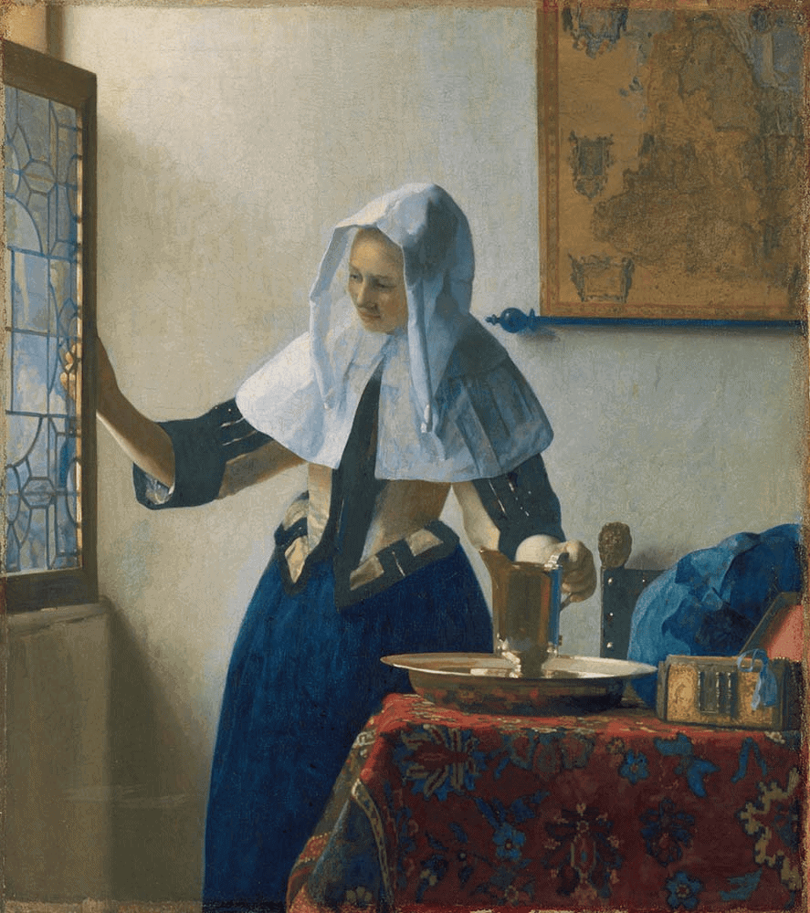 Johannes Vermeer — Su Testili Genç Kadın