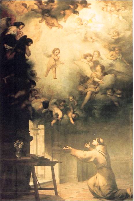 Padovalı Aziz Antonius'un Görüsü, Bartolomé Esteban Murillo, 1656