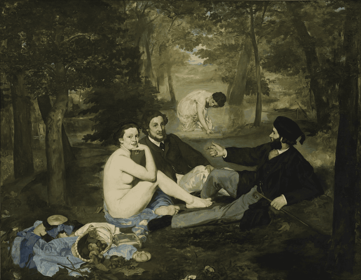 Edouard Manet — Kırda Öğle Yemeği