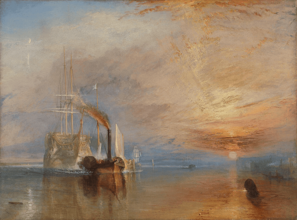 J. M. W. Turner — Savaşan Temeraire