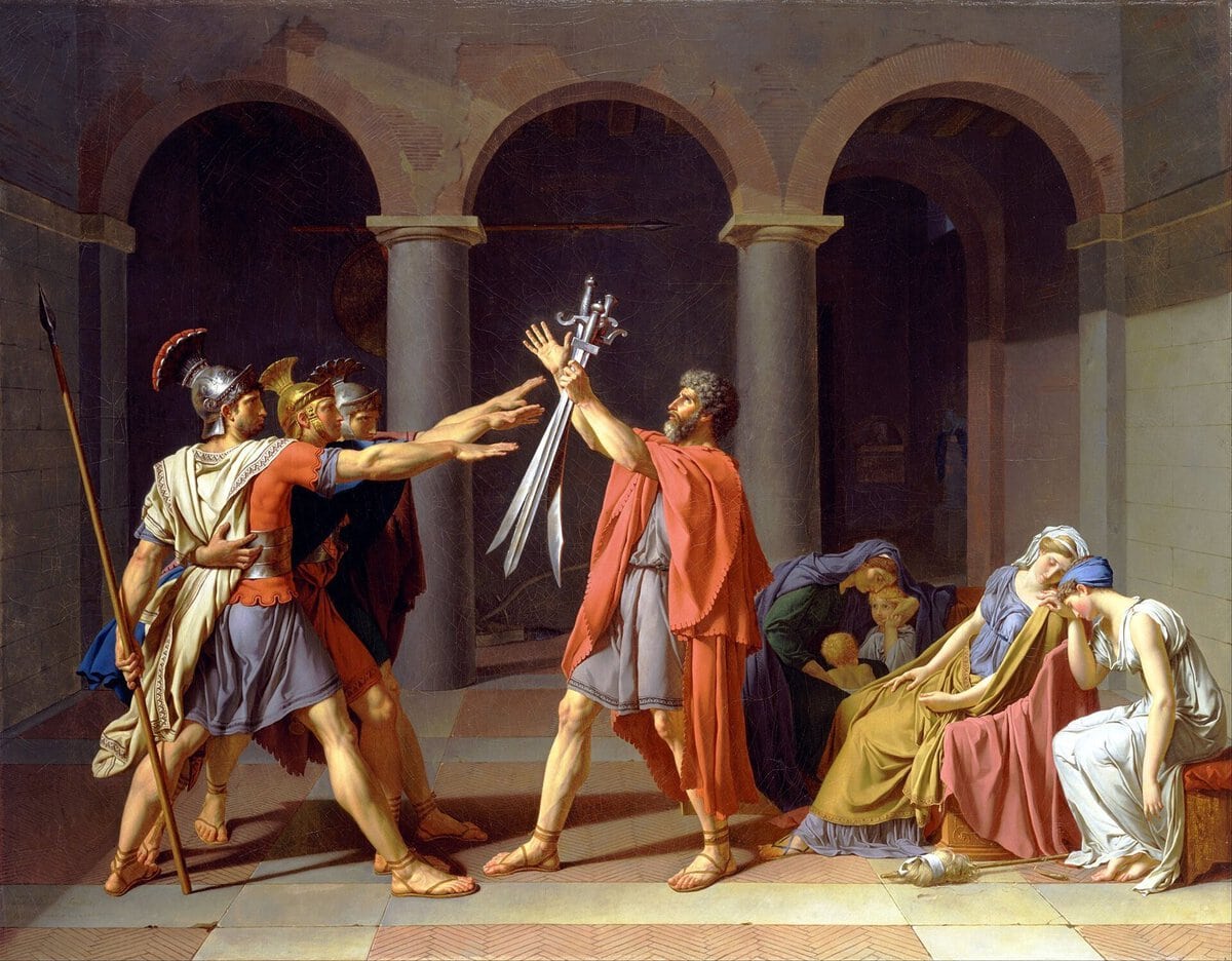 Jacques-Louis David, Horatius Kardeşlerin Yemini
