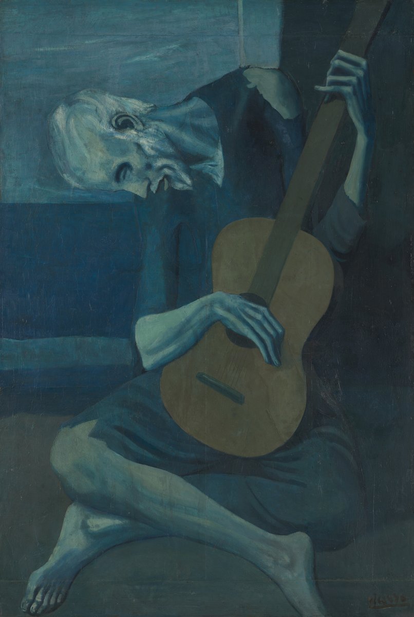 Yaşlı Gitarist, Pablo Picasso