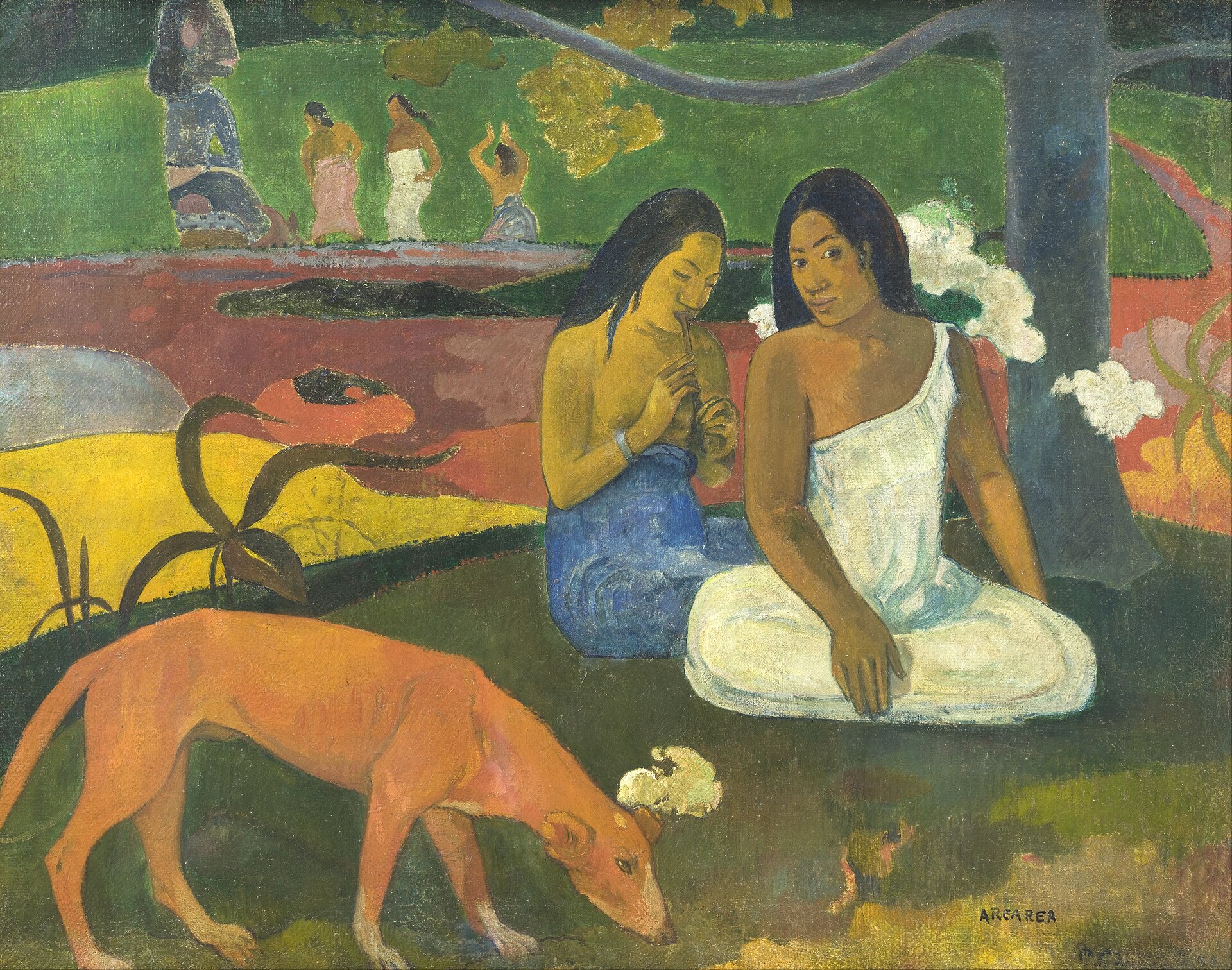 Paul Gauguin, Arearea (1892), Musee d'Orsay, Paris