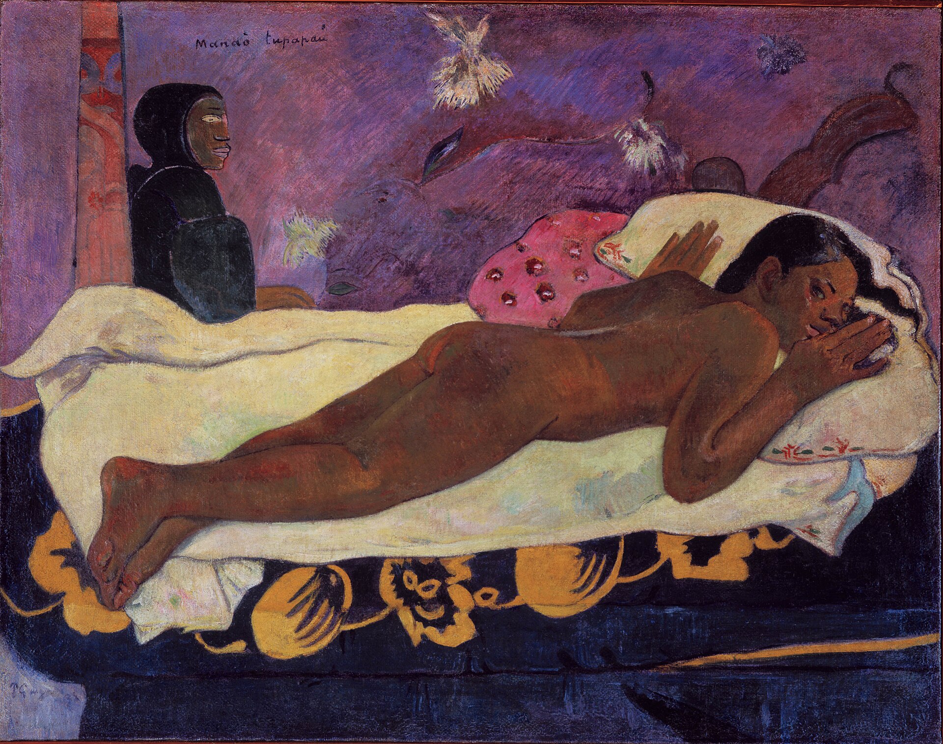 Paul Gauguin, Manao Tupapau (1892), Buffalo AKG Sanat Müzesi, Buffalo