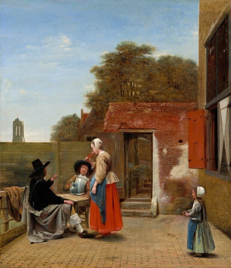 Pieter de Hooch: Günlük Hayatın ve Işığın Sessiz Ressamı