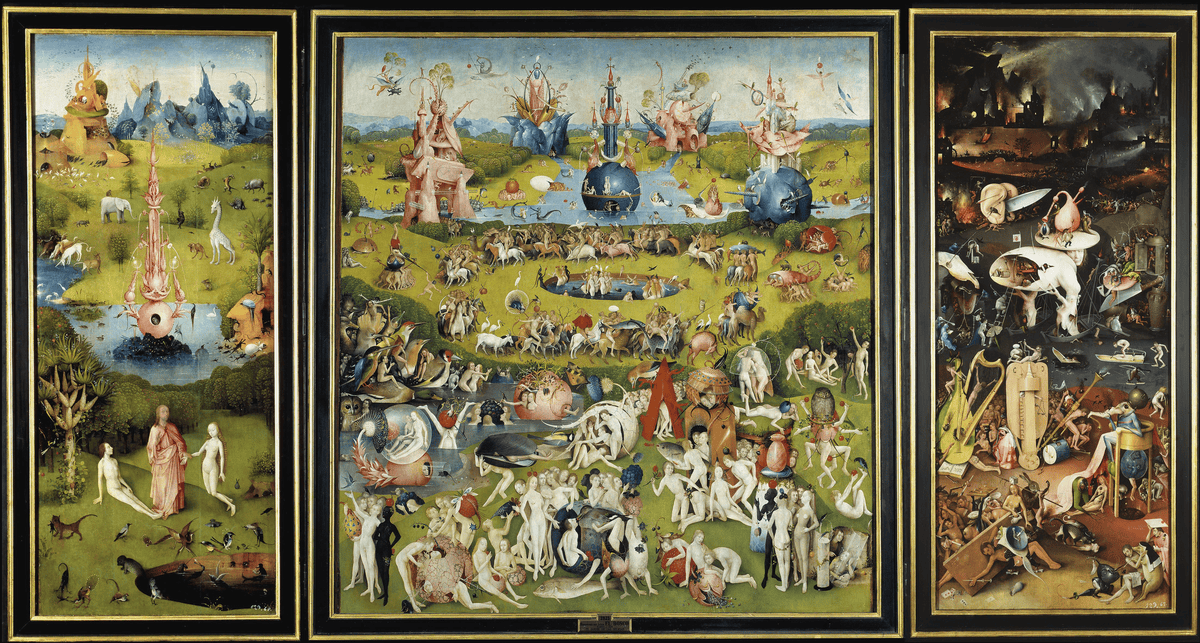 Hieronymus Bosch — Dünyevi Zevkler Bahçesi