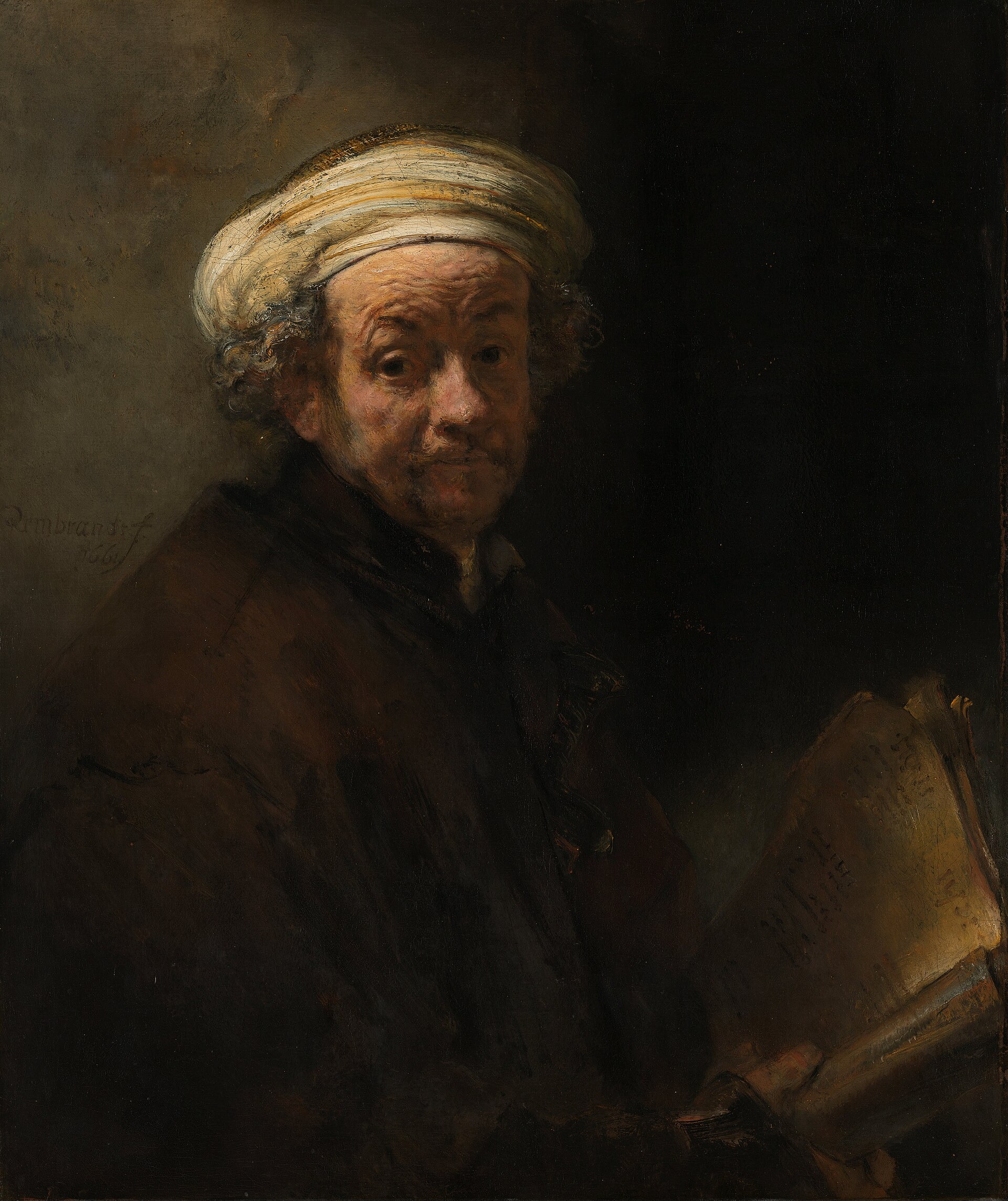 Rembrandt, Havari Pavlus Olarak Otoportre (1661), Rijksmuseum, Amsterdam