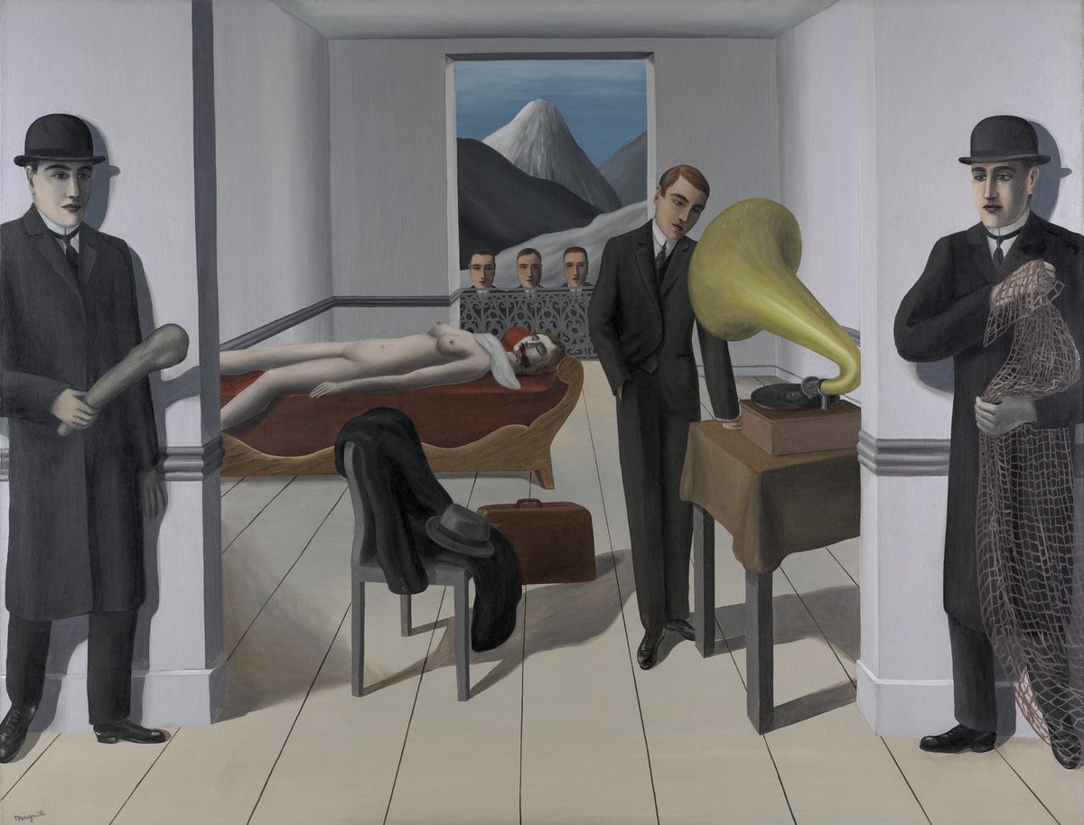 Tehdit Altındaki Katil, René Magritte